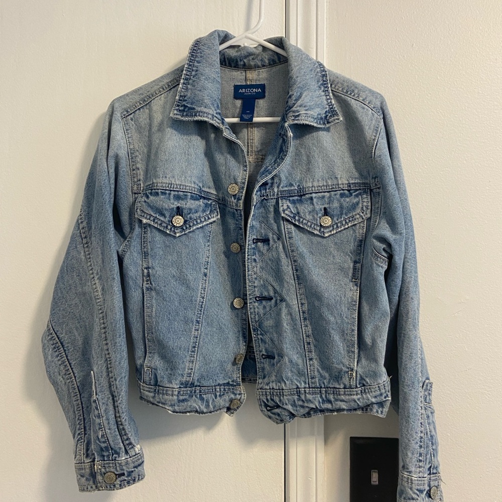 Arizona Jean Company Women's Classic Blue Jean Jacket